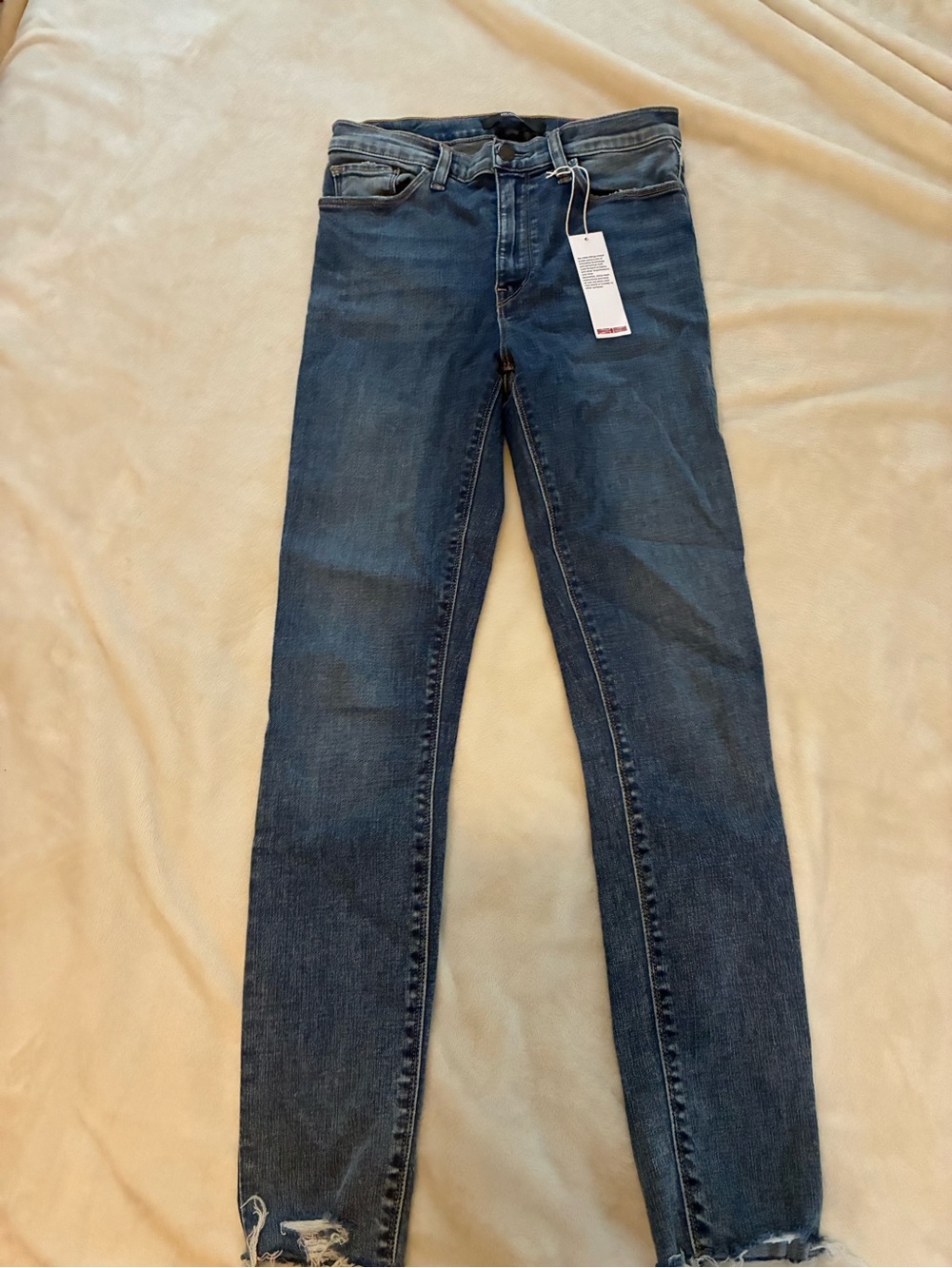 Hudson Barbara Super Skinny Ankle blue jeans size 26”